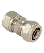 Ferramenta1.com | Raccordo diritto doppio 16x16 per multistrato - PZ 10