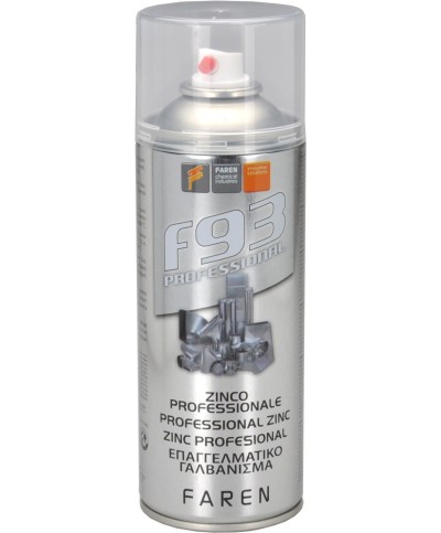 Ferramenta1.com | Spray zinco professionale 98 f 93 400 ml - PZ 12