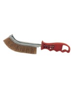 Ferramenta1.com | Spazzola curva tipo spyd fili acciaio 275 mm - PZ 24