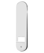 Ferramenta1.com | Bl copriavvolgitore ottone aurora cromo satin - BL 1