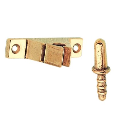 Ferramenta1.com | Bl fermaporta a pinza ottonato - BL 5