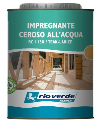 Ferramenta1.com | Rioverde rc 1130 impregnante ceroso 0,750 l teak - PZ 6