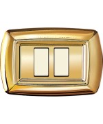 Ferramenta1.com | Tondo placca magic plast 2p ravvicinati oro - PZ 10
