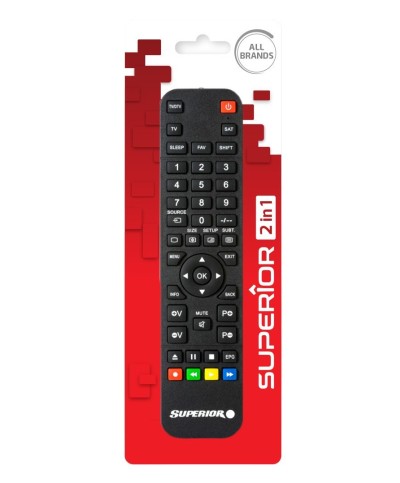 Ferramenta1.com | Telecomando tv superior programmabile 2 in 1 - PZ 1