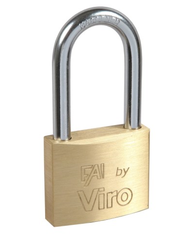 Ferramenta1.com | Viro 555.49 fai lucchetto rett. arco lungo 50 mm - PZ 6