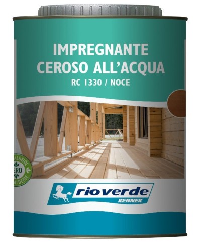 Ferramenta1.com | Rioverde rc 1330 impregnante ceroso 0,750 l noce - PZ 6