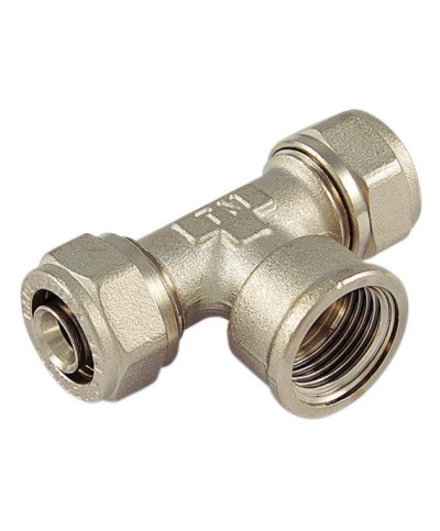 Ferramenta1.com | Raccordo tee f.16x1/2x16 per multistrato - PZ 5