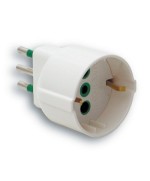 Ferramenta1.com | Fme 87.120 bl adattatatore 10a 2p+t schuko - PZ 1