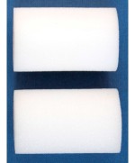Ferramenta1.com | Conf. 2 rullini spugna bianca  5 cm  1001-05k - CF 1