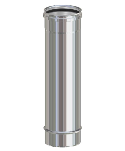 Ferramenta1.com | Tubo inox aisi 304 h  50 cm per pellet d  8 cm - PZ 10