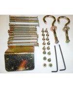 Ferramenta1.com | R yellow balau amaca c/supp- kit montaggio - CF 1