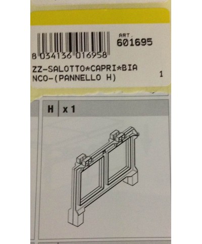Ferramenta1.com | R salottocapribianco-(pannello h) - PZ 1