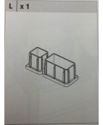 Ferramenta1.com | R salotto capri/nebraska antr.(piedino l) - PZ 1