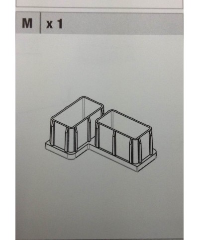 Ferramenta1.com | R salotto capri/nebraska antr.(piedino m) - PZ 1