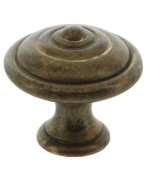 Ferramenta1.com | Bl pomolo antich. 24499 mm.25 ottone ant. (pz.2) - BL 5