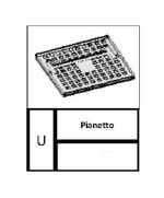 Ferramenta1.com | R armadio spogliatoio 2 posti-(pianetto u) - PZ 1
