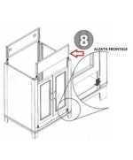 Ferramenta1.com | R kit lavatoio resinabianco-(alzata front.) - PZ 1