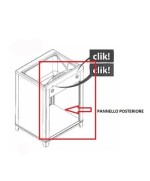 Ferramenta1.com | R kit lavatoio resinabianco-(pannello post) - PZ 1