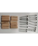 Ferramenta1.com | R kit montaggio per libreria mod.cubo 3 - CF 1