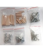 Ferramenta1.com | R kit montaggio x libreria mod.cubo 10 - CF 1