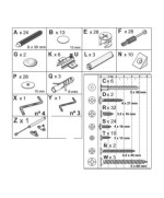 Ferramenta1.com | R accessori montaggio x parete zaiken - CF 1
