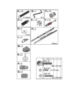 Ferramenta1.com | R accessori montaggio x kit tavolo kendra - CF 1