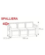 Ferramenta1.com | R spalliera c x salotto resinanebraska 3bi - PZ 1