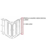 Ferramenta1.com | R profilo a muro x box doccia crist.lusso - PZ 1