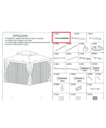 Ferramenta1.com | R palo (a)x gazebo adventure magnum 3,6x4,8 - PZ 1