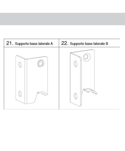 Ferramenta1.com | R cp supporto (a+b)nr.21-22 x barbecue asado - CF 1