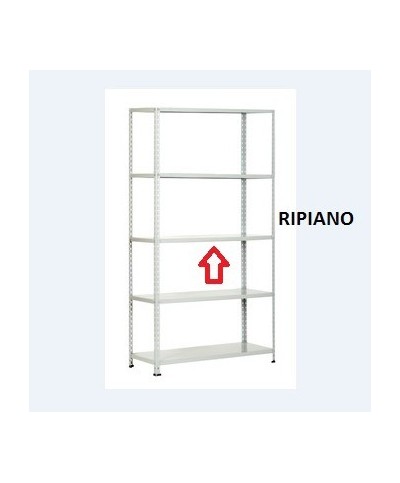 Ferramenta1.com | R ripiano x panda kit a 5 ripiani 100x37x h196 cm - PZ 1