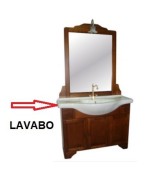 Ferramenta1.com | R lavabo x mobile bagno arte pov.grazia 105 - PZ 0