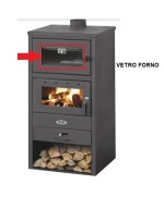 Ferramenta1.com | R vetro forno x stufa a legna c/forno mod. blist br - PZ 0