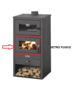 Ferramenta1.com | R vetro fuoco x stufa a legna c/forno mod. blist br - PZ 0