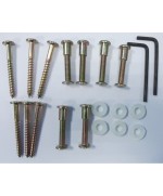 Ferramenta1.com | R kit montaggio x tavolo in legno piegh. 120-160x80x74h - CF 0
