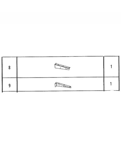Ferramenta1.com | R supporto nr. 8-9 x barbecue mod.xz02d - CF 0