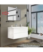 Ferramenta1.com | R specchio x mobile bagno new splash cm.105 b. - PZ 0