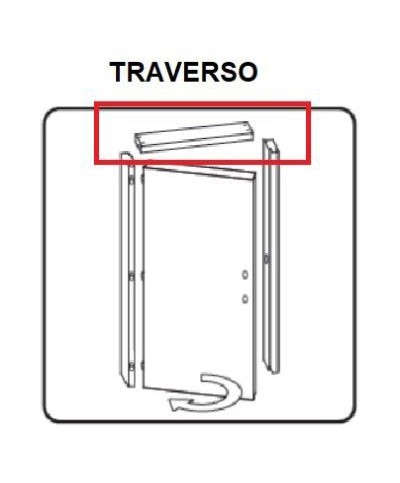 Ferramenta1.com | R traverso battente porta microtec cilieg 210x80 - PZ 1