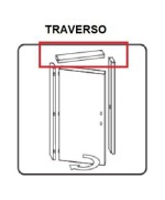 Ferramenta1.com | R traverso battente porta microtec cilieg 210x80 - PZ 1