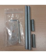 Ferramenta1.com | R accessori montaggio x maniglione inox satinato art.kd30 mm.300 - CF 1