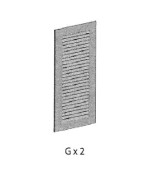 Ferramenta1.com | R anta gx2 x pattumiera 2 ante cm. 68x37x90h art plast - PZ 1
