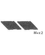 Ferramenta1.com | R coperchio m4 x pattumiera 2 ante cm. 68x37x90h art plast - PZ 1