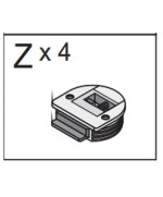 Ferramenta1.com | R meccanismo z x 4 x kit armadio 2asc cm.120x50x200h ro/bia - PZ 1