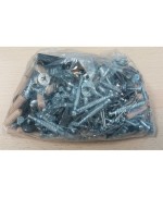 Ferramenta1.com | R kit montaggio x libreria 2 porte mod.bts405 bianco s. cm.180x75x30 - CF 1