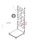 Ferramenta1.com | R supporto x fianco lavatoio in resina - PZ 1