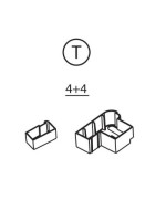 Ferramenta1.com | R accessori t x armadio rattan  cm.65x45x172h t/piani antracite - CF 1