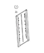 Ferramenta1.com | R pannello z x armadio rattan  p/scope antracite - PZ 1