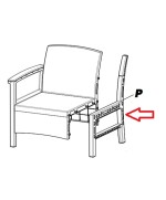 Ferramenta1.com | R particolare p x salotto resina venezia 4pz marrone - PZ 1