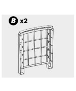 Ferramenta1.com | R part.b tavolino x salotto resina lido 4pz antracite - PZ 1