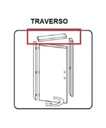 Ferramenta1.com | R traverso battente x porta mod microtec rovere grigio cm.210x70 - PZ 1
